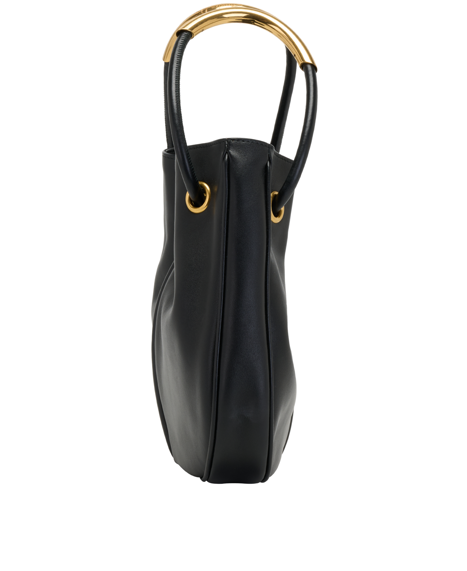 Medium Nolita, &pound;1,200, Handbags, Black, Leather, Side view